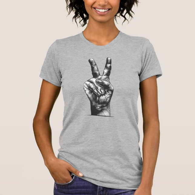 peace t-shirt (Frente)