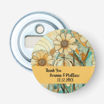 Peach e Beige Floral Abstrato