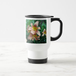 Peach Lily Caneca de viagem