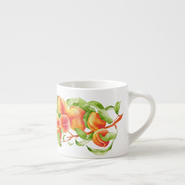 Peach Paradise em uma caneca Espresso (Direita)