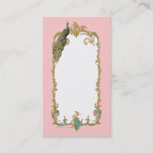 Peacock Business ou Cartão de visita