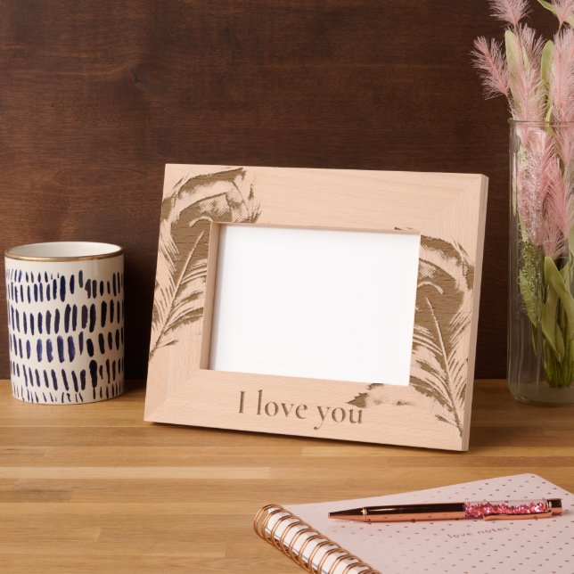 Peacock Feather Love (Left)