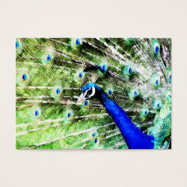 Peacock Mini Impressão (Frente)