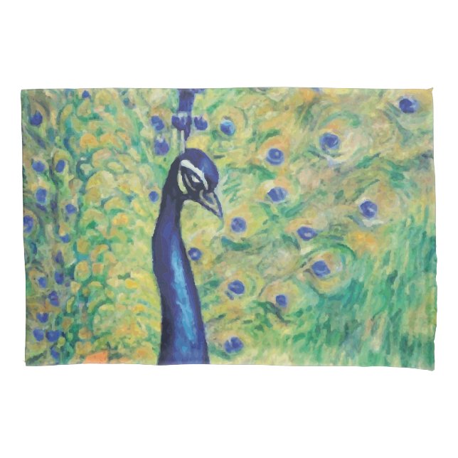 Peacock - Pillowcase (Frente-Esquerda)