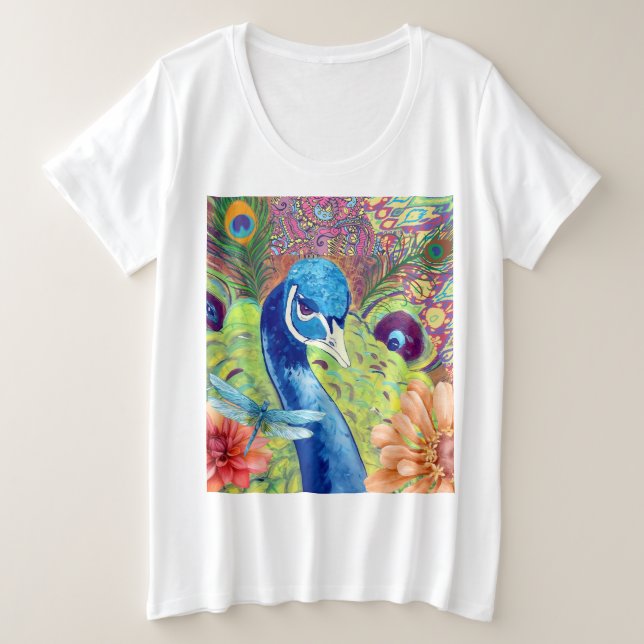 Peacock T-Shirt (Frente do Design)