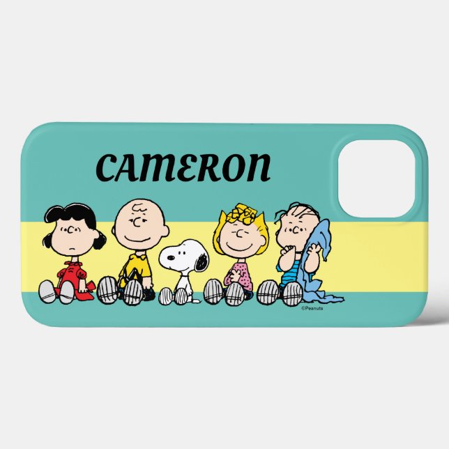 Peanuts Gang Sentado Junto (Verso (horizontal))
