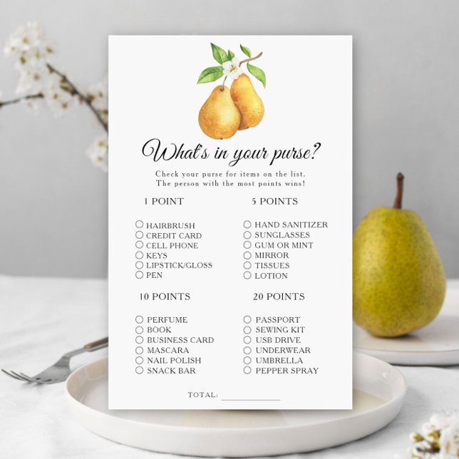 Pear chá de panela O que há no seu jogo (Criador carregado)