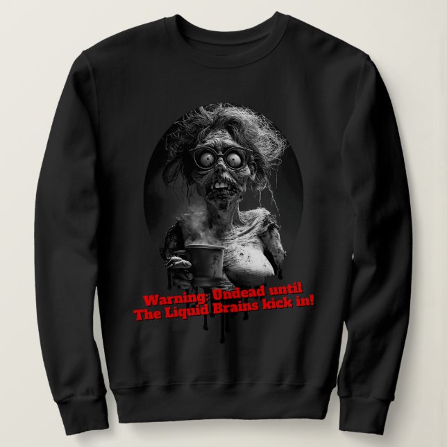 Pearl: Camiseta Liquid Brain Mornings (Frente do Design)