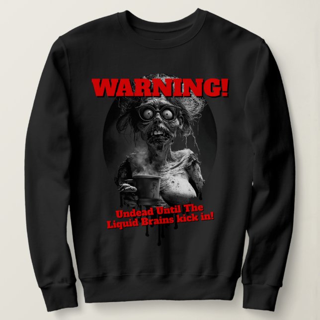 Pearl: Camiseta Liquid Brain Mornings (Frente do Design)