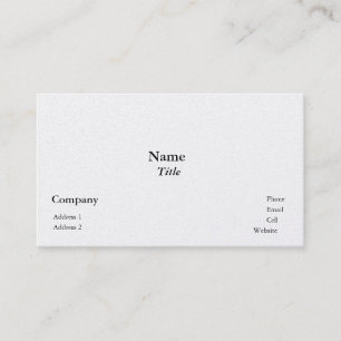 Pearl Finish Cartões de visitas