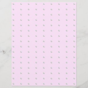 Pearl Miçanga Scrapbook Paper