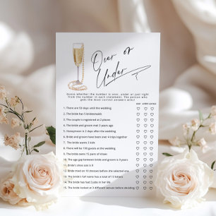 Pearls and Prosecco brent game over ou under Pearl
