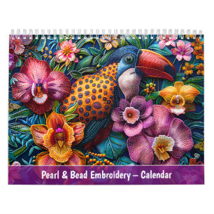 Pearly & Contas Bordadas – Calendário