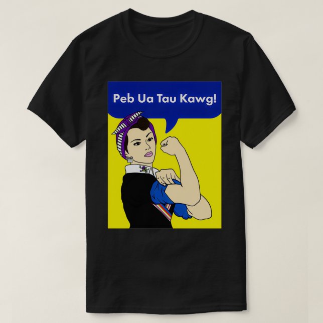 Peb Ua Tau Kawg Pullover (Frente do Design)