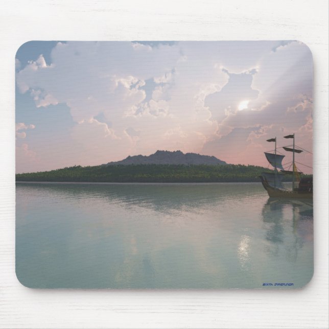 Peça esquecida 1 Mousepad do arquipélago (Frente)