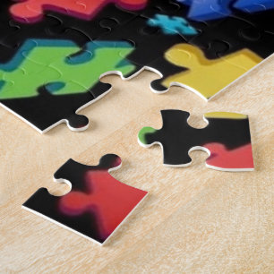 Peças de Quebra-cabeça de Consciência Autismo