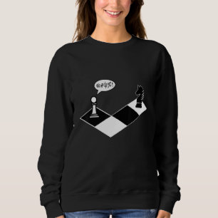 Peças de xadrez engraçadas Camisa de xeque-mate Cl