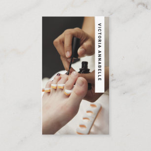 Pedicurista e Manicurista Cartão de visita de Códi