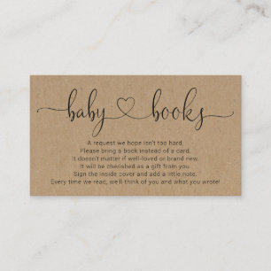 Pedido de Livro para Convite para Chá de fraldas -