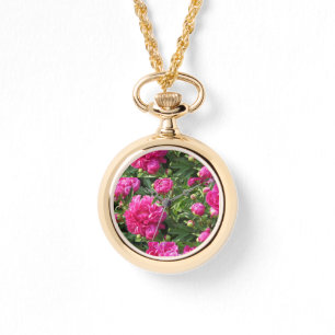 Pedra-cabeça do colar de ouro de pénia magenta