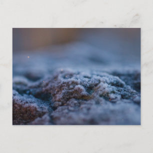 Pedra gelada à noite CC0298 Cartão postal