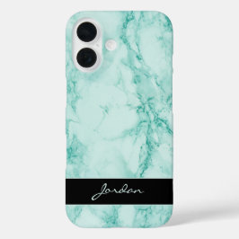 Pedra Marble Verde do Mar com Nome