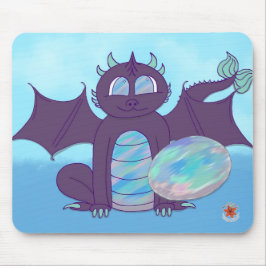 Pedra Preciosa e Dragões Mousepad de Outubro