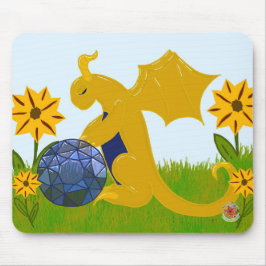 Pedra Preciosa e Dragões Mousepad de Setembro