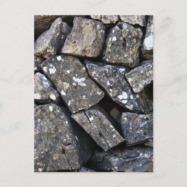 Pedras, cartão postal (Frente)