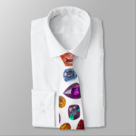 Pedras Preciosas - Gravata Masculina Personalizada