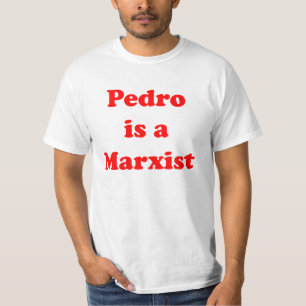 Pedro é um t-shirt marxista