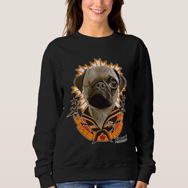 PEE FOI O PUG TATTOO Classic T-Shirt 658 (Frente)