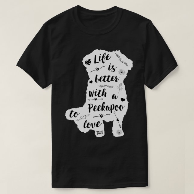 Peekapoo  Design for Peekapoo Dog Lovers Pullover  (Frente do Design)