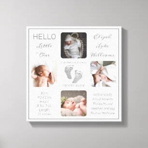 Pegadas Fotográficas Múltiplas Canvas De Guarda-