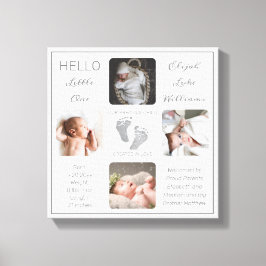 Pegadas Fotográficas Múltiplas Canvas De Guarda-Fí