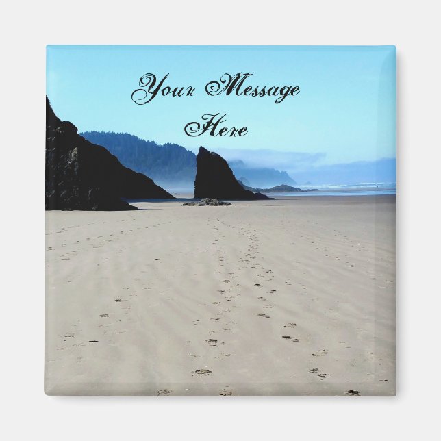 Pegadas No Íman De Areia (Frente)