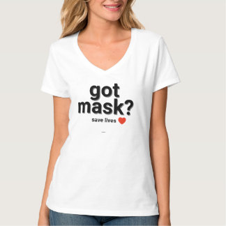 Pegou Mask? T-shirt feminina