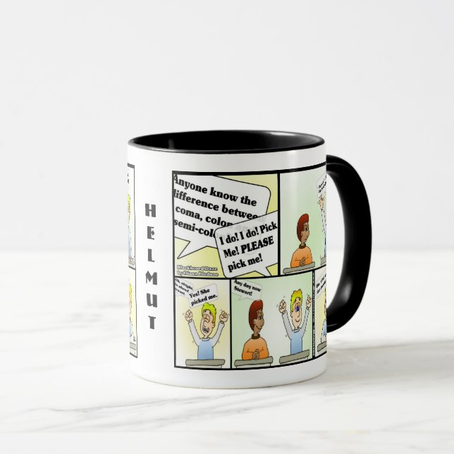 Pegue-Me! Caneca Combo (Frente Esquerda)