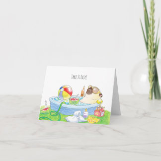 Pegue o cartão de cachorro fácil