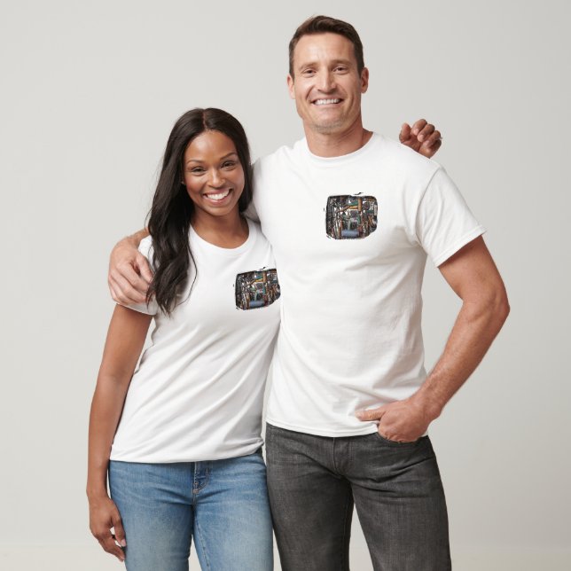 Peito Circuito - Camisa masculina (Unissex)