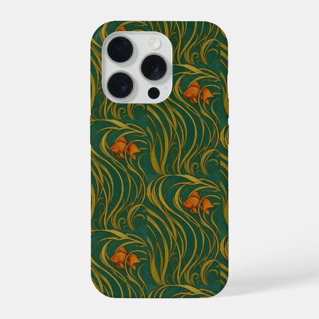 Peixe Dourado Art Nouveau (Verso)
