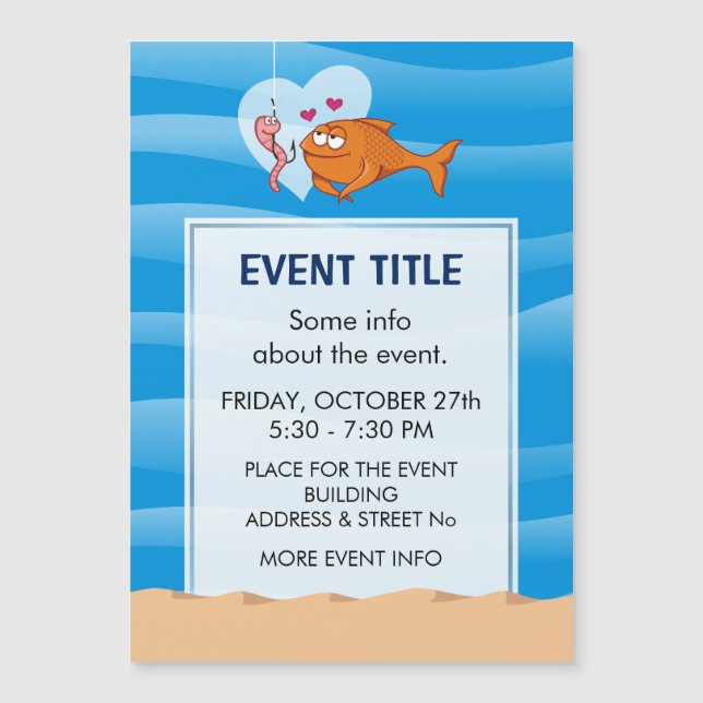 Peixe e isco apaixonados (Frente)