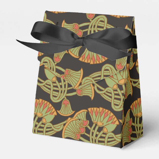 Peixe Egípcio, Crocodilo na Caixa de Favor da Tend (Frente)