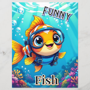 Peixe Engraçado   Arte de Enfermeiro de Crianças B