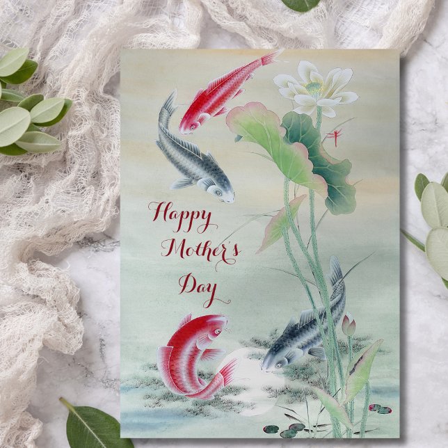 Peixe Koi com Lotus (Criador carregado)