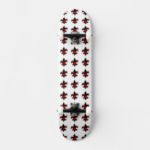Peixe-lenha Fleur De Lis Skateboard