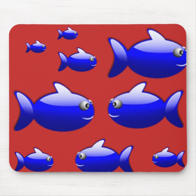 Peixe Mousepad (Frente)