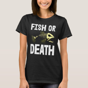 Peixe Ou Morte S Skeleton Peixes Camisetas Ósseas