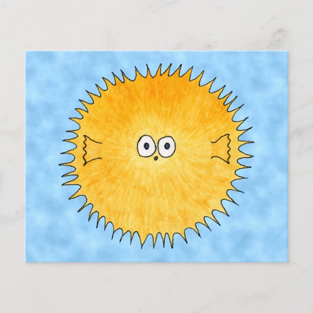 Peixe Porcupine. (Frente)