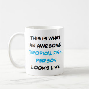 peixe tropical, caneca incrível